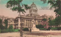 BELGIQUE - Bruxelles - Palais De Justice Et Monument Navire-Ecole - Carte Postale Ancienne - Autres & Non Classés