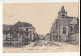 Carte  - France 60- Lassigny - Bombardé1915 - Grande Rue  - Prix Fixe - Lassigny