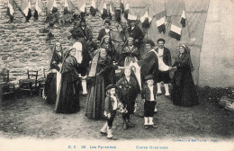 FRANCE - Les Pyrénées - Danse Ossaloise - Animé - Carte Postale Ancienne - Other & Unclassified
