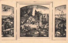 [-5%] BELGIQUE - Bruxelles - Musée De Bruxelles - J. Bosch - Tentation De Saint Antoine - Carte Postale Ancienne - Musées