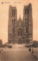 BELGIQUE - Bruxelles - Eglise Sainte Gudule - Carte Postale Ancienne - Other & Unclassified