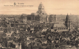 BELGIQUE - Bruxelles - Panorama - Palais De Justice Et église De La Chapelle - Carte Postale Ancienne - Sonstige & Ohne Zuordnung