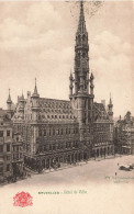 BELGIQUE - Bruxelles - Hôtel De Ville - Carte Postale Ancienne - Sonstige & Ohne Zuordnung