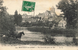 FRANCE - Montigny Sur Loing - Vue D'ensemble Prise Du Gué - LC - Carte Postale Ancienne - Autres & Non Classés