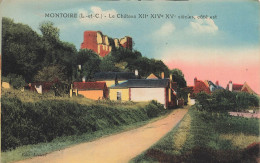 Montoire Sur Le Loir * Route , Village Et Château - Montoire-sur-le-Loir