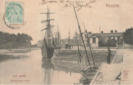 Pornic * 1906 * Les Quais * Port Bateaux Voiliers - Pornic