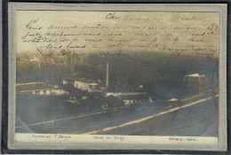 CPA - MOIRANS (38) - Carte-Photo De L'Usine Du Scey , Papeteries F.Barjon , De 1906 - Moirans