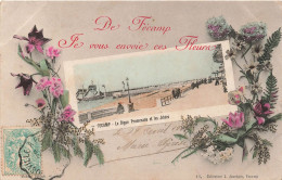 FRANCE - Fécamp - La Digue Promenade Et Les Jetées - Fantaisie - Carte Postale Ancienne - Fécamp