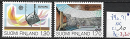 FINLANDE 890-91 ** Côte 10 € - Unused Stamps