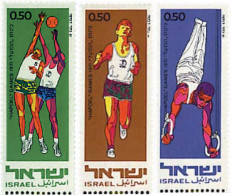 52001 MNH ISRAEL 1971 9 JUEGOS DEPORTIVOS HAPOEL - Nuovi (senza Tab)