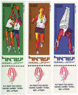 327834 MNH ISRAEL 1971 9 JUEGOS DEPORTIVOS HAPOEL - Neufs (sans Tabs)