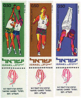 327834 MNH ISRAEL 1971 9 JUEGOS DEPORTIVOS HAPOEL - Ungebraucht (ohne Tabs)