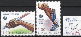 FINLANDE 893-94 ** Côte 2.25 € - Ungebraucht