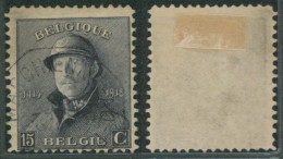 Roi Casqué - N°169 Obl Télégraphique "Marchienne-au-pont" - 1919-1920 Trench Helmet