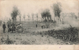 BELGIQUE - Armée Belge - Batterie De Campagne En Action - Matériel - Carte Postale Ancienne - Other & Unclassified