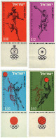 216694 HINGED ISRAEL 1964 18 JUEGOS OLIMPICOS VERANO TOKIO 1964 - Ungebraucht (ohne Tabs)