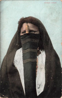 EGYPTE - Femme Arabe - Voile - Tenu Traditionnelle Et Religieuse - Carte Postale Ancienne - Personas