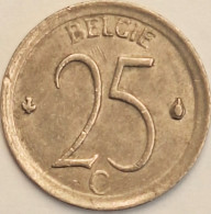 Belgium - 25 Centimes 1967, KM# 154.1 (#3084) - 25 Centimes