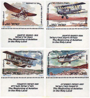 328328 MNH ISRAEL 1985 PIONEROS DE LA AVIACION - Unused Stamps (without Tabs)