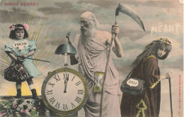 FÊTES - VŒUX - Bonne Année - 1905 - 1904 - Néant - Horloge - Carte Postale Ancienne - Nieuwjaar
