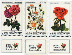 328278 MNH ISRAEL 1981 ROSAS DE ISRAEL - Ongebruikt (zonder Tabs)