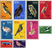 36677 MNH ISRAEL 1963 AVES - Ongebruikt (zonder Tabs)