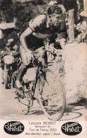 Louison BOBET * Coureur Cycliste Français Né à St Méen Le Grand * Vainqueur Tour De France 1953 * Cyclisme Vélo - Wielrennen