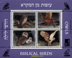 36634 MNH ISRAEL 1987 RAPACES NOCTURNAS - Neufs (sans Tabs)