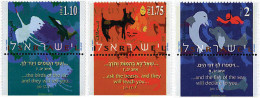 328563 MNH ISRAEL 1996 COEXISTENCIA ENTRE LOS HUMANOS Y LOS ANIMALES - Unused Stamps (without Tabs)