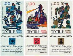 327922 MNH ISRAEL 1977 POLICIA DE ISRAEL - Neufs (sans Tabs)