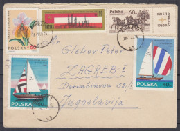 ⁕ Poland 1965 ⁕ ZABRZE - ZAGREB ⁕ Nice Cover With Stamps - Briefe U. Dokumente