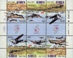 6738 MNH ISRAEL 1998 AVIONES DE LA GUERRA DE LA INDEPENDENCIA - Unused Stamps (without Tabs)