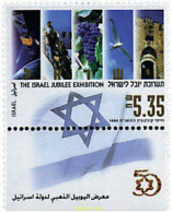 328617 MNH ISRAEL 1998 EXPOSICION DEL JUBILEO DE ISRAEL - Nuevos (sin Tab)