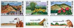 328404 MNH ISRAEL 1990 PARQUES NACIONALES DEL NORTE DE ISRAEL - Unused Stamps (without Tabs)