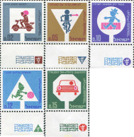 327769 MNH ISRAEL 1966 SEGURIDAD VIAL - Nuevos (sin Tab)