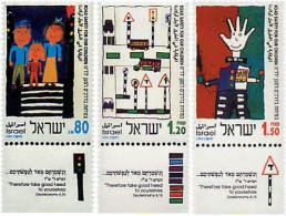 328501 MNH ISRAEL 1993 SEGURIDAD VIAL INFANTIL - Unused Stamps (without Tabs)