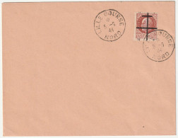 Timbres De La Libération Sur Lettre - Liberation