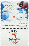 328658 MNH ISRAEL 2000 27 JUEGOS OLIMPICOS VERANO SYDNEY 2000 - Nuevos (sin Tab)