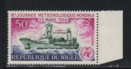 Niger, **, Yv PA 55, Mi 117, Sg 215, 6° Journée Météorologique Mondiale, - Clima & Meteorología