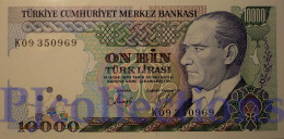 TURKEY 10.000 LIRA 1982 PICK 199c AUNC - Turchia