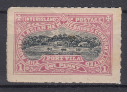 NLLES NEW HEBRIDES POSTE LOCALE ANGLAISE N° 1 NEUF * GOMME AVEC CHARNIERE - COTE 350 € - Unused Stamps