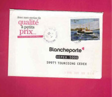 Lettre De 2012 Pour La France - YT N° 1025 - Bateau - Chalutier - Briefe U. Dokumente