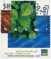 328681 MNH ISRAEL 2001 CENTENARIO DEL FONDO NACIONAL JUDIO - Nuevos (sin Tab)