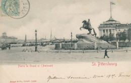 RUSSIE - Saint PETERSBOURG - Pierre Le Grand Et L'Amirauté - TTB - Russie