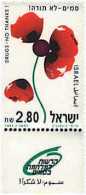 328502 MNH ISRAEL 1993 DROGAS NO GRACIAS - Nuevos (sin Tab)