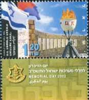 328693 MNH ISRAEL 2002 DIA DEL RECUERDO - Ungebraucht (ohne Tabs)