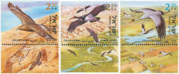 328701 MNH ISRAEL 2002 AVES DEL VALLE DEL JORDAN - Ongebruikt (zonder Tabs)