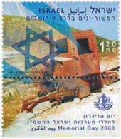 126736 MNH ISRAEL 2003 DIA DEL RECUERDO - Nuevos (sin Tab)