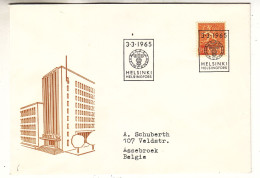 Finlande - Lettre De 1965 - Oblit Helsinki - - Cartas & Documentos