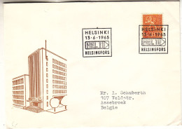 Finlande - Lettre De 1965 - Oblit Helsinki - - Brieven En Documenten